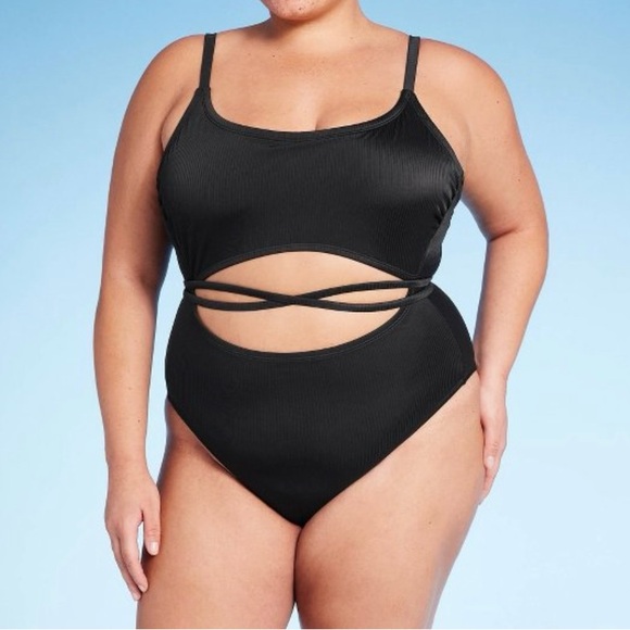 Wild Fable Cut Out Swimsuit - Picture 1 of 10
